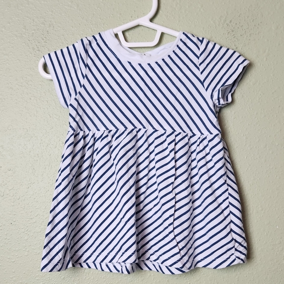 Splendid Striped Dress Girls Size 6-12 Months - Picture 1 of 5